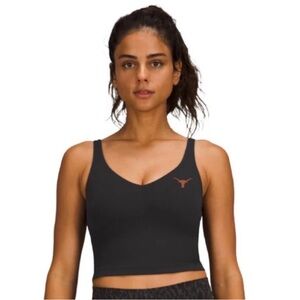 NWT Lululemon UT Austin / Texas Longhorns Black Align Tank